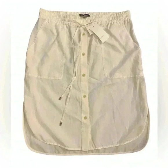 NWT Vince White Skirt Size Medium - Picture 1 of 7